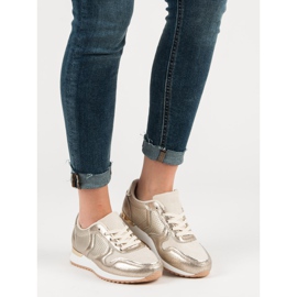 Ležérní sportovní obuv žlutá 2