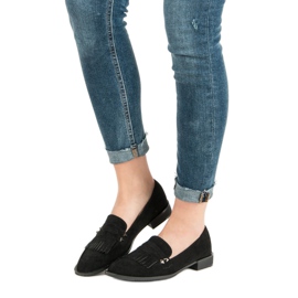 Sergio Todzi Mokasíny Na Plochém Podpatku černá 2