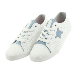 Tenisky Big Star star blue 274692 bílý modrý 2