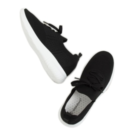 Černá sportovní obuv LX-9837 Black černý 1