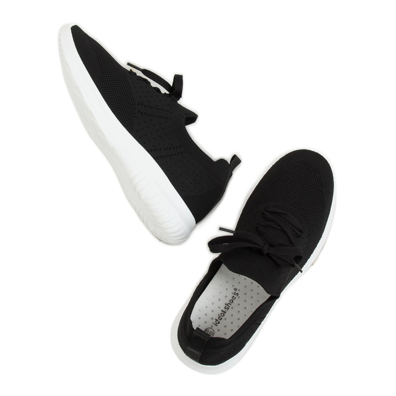 Černá sportovní obuv LX-9837 Black černý 1