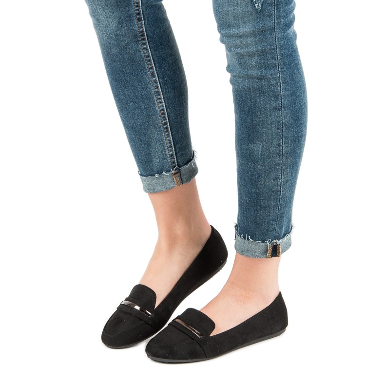 Suede Black Lords černý 1