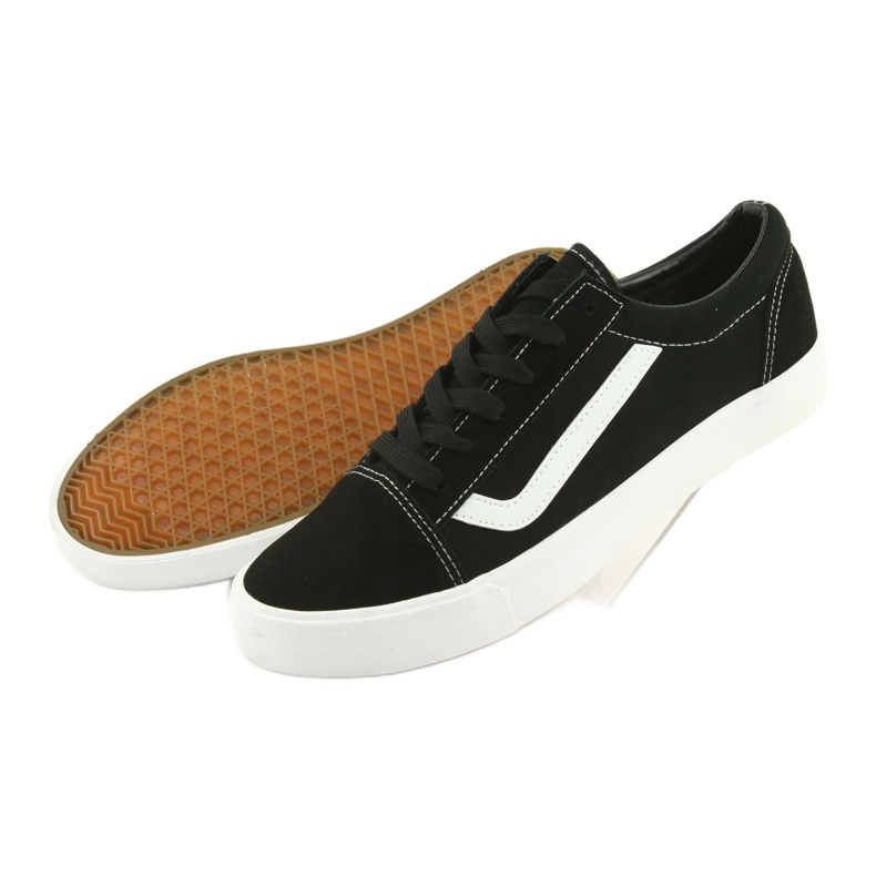 Černé šněrovací tenisky Atletico 18081 černá 4