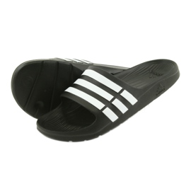 Pantofle Adidas Duramo Slide M G15890 bílý černý 3