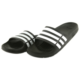 Pantofle Adidas Duramo Slide M G15890 bílý černý 2