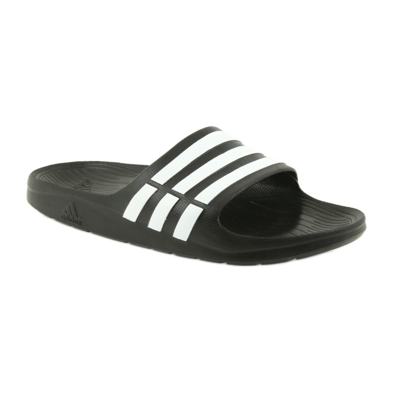 Pantofle Adidas Duramo Slide M G15890 bílý černý 1