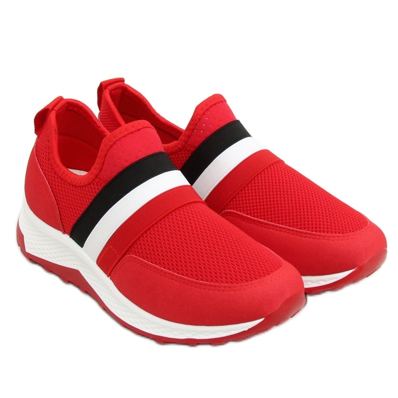 Červená sportovní obuv X-9763 B.RED červený 1