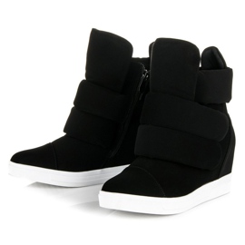 Módní tenisky černý 1