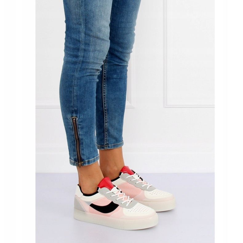 Růžové LA51P Růžové strašidelné tenisky růžový 1