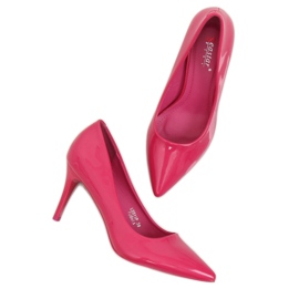 Dámské fuchsie stiletto LE011P Fushia růžový 1