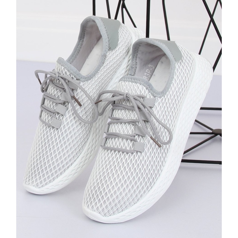 Šedá sportovní obuv NB283P-ST Šedá 1