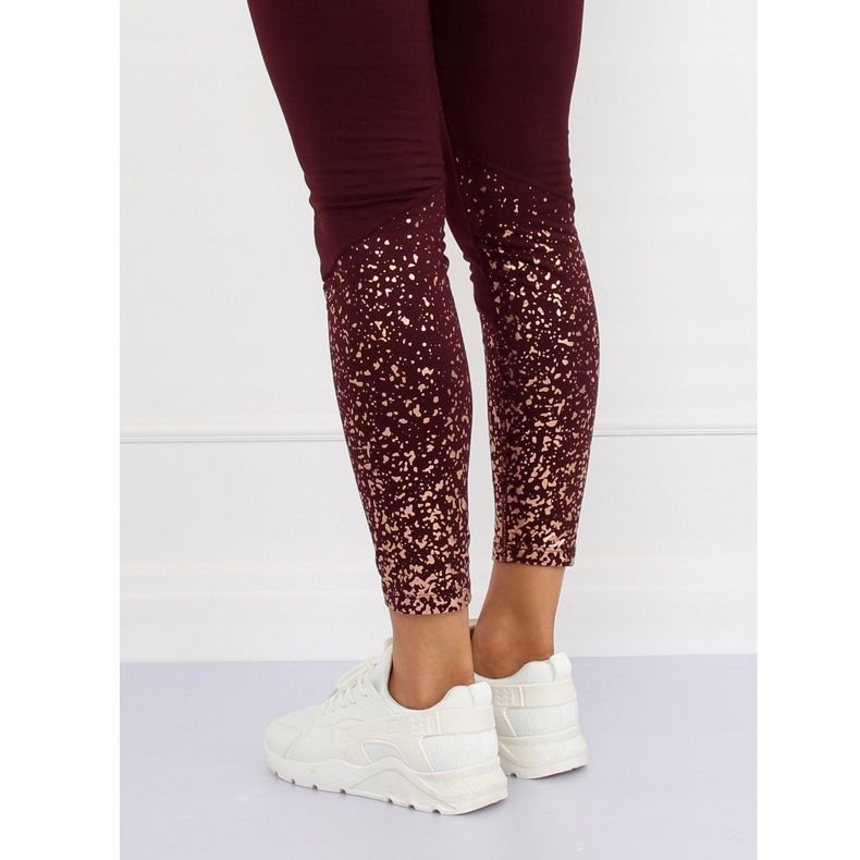 Bílá LA18P Bílá sportovní obuv bílý 2