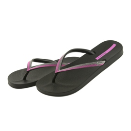 Ipanema Dámské žabky 82518 Black/Fuchsia černá 4