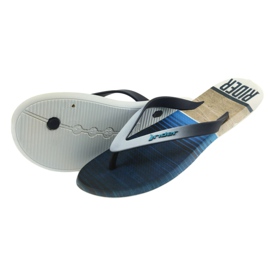 Pánské žabky Rider 10719 hnědý šedá námořnická modrá 4