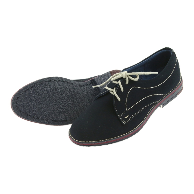 Gregors Boys Shoes 141 Kožená námořnická modrá vložka modrý 5 Gregors Boys Shoes 141 Kožená námořnická modrá vložka modrý 5