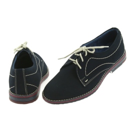 Gregors Boys Shoes 141 Kožená námořnická modrá vložka modrý 4 Gregors Boys Shoes 141 Kožená námořnická modrá vložka modrý 4