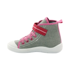 Dětské boty Befado 268X059 růžový šedá 3
