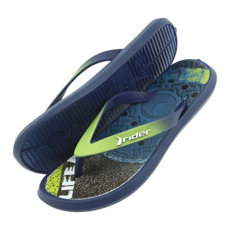 Rider Flip -flops 82563 námořnictva modrá modrý 5