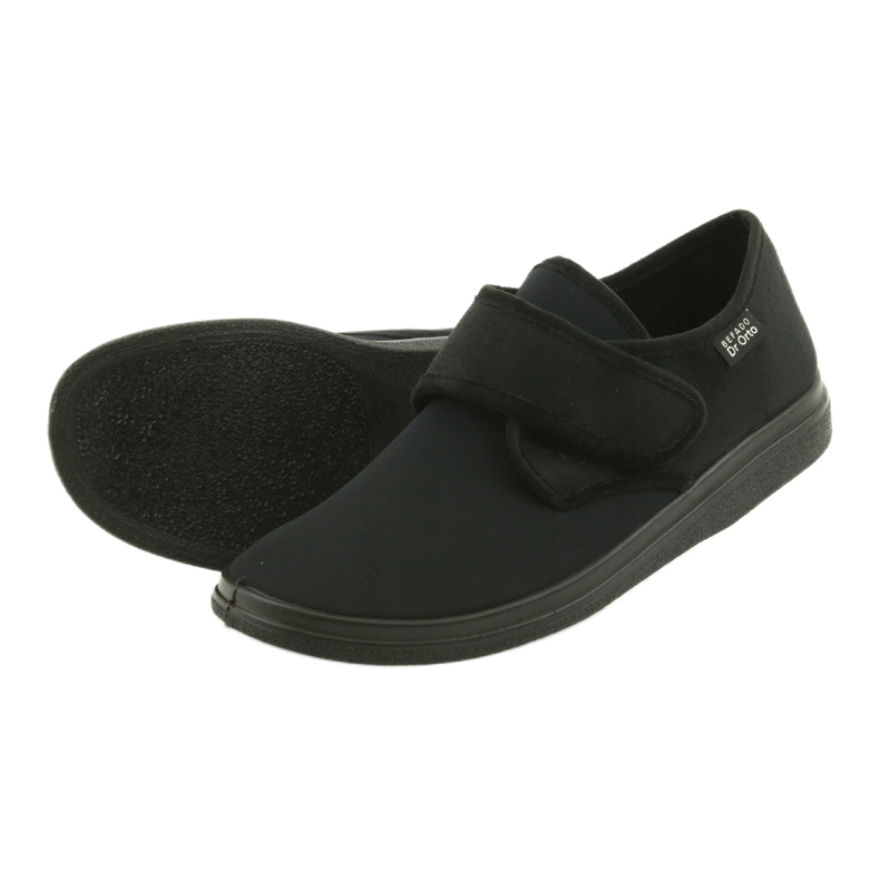 Dr.orto Befado Men's Health Shoes 036M006 Black černá 4 Dr.orto Befado Men's Health Shoes 036M006 Black černá 4