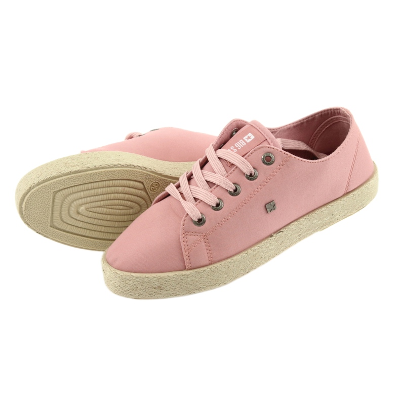 Big Star Pink Women's Espadrilles Sneakers 274425 růžový 5