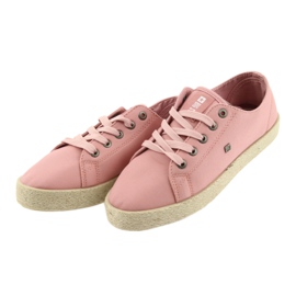 Big Star Pink Women's Espadrilles Sneakers 274425 růžový 3