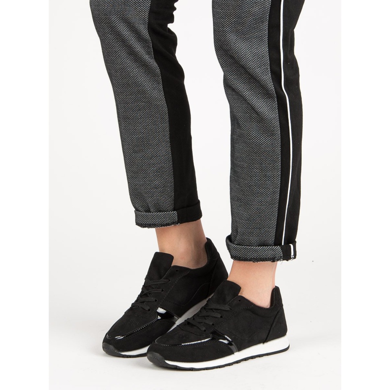 Jumex Pohodlná sportovní obuv černá 1