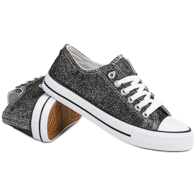 Černé tenisky s Borkatem černý 1