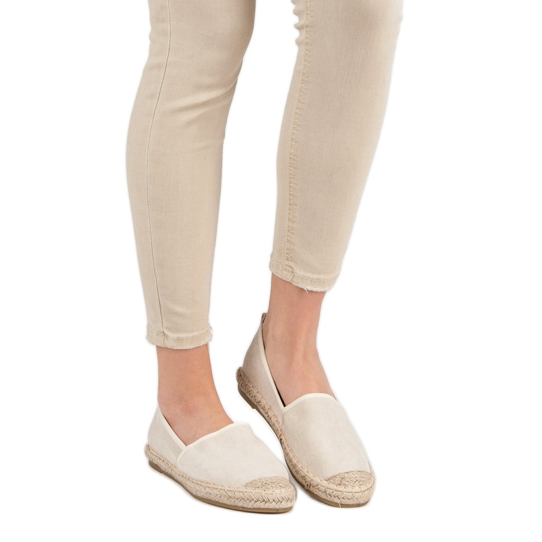Bestelle Semišové espadrilky žluť 1