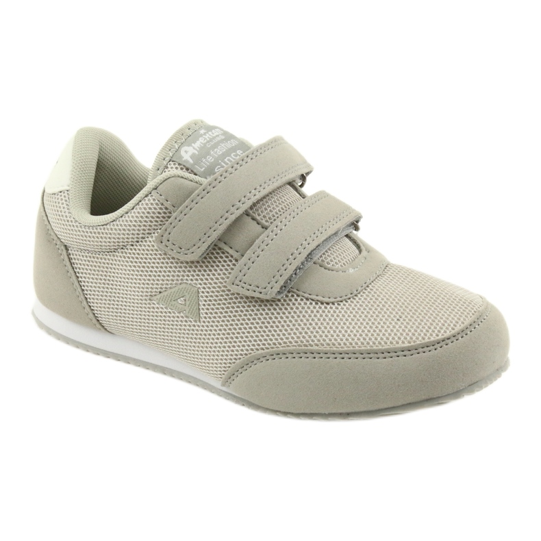 Šedá sportovní obuv American Club 1