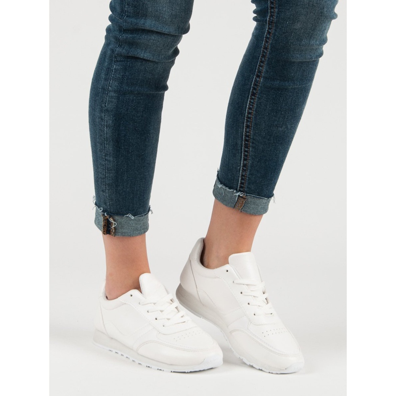 Jumex Pohodlná sportovní obuv bílý 2