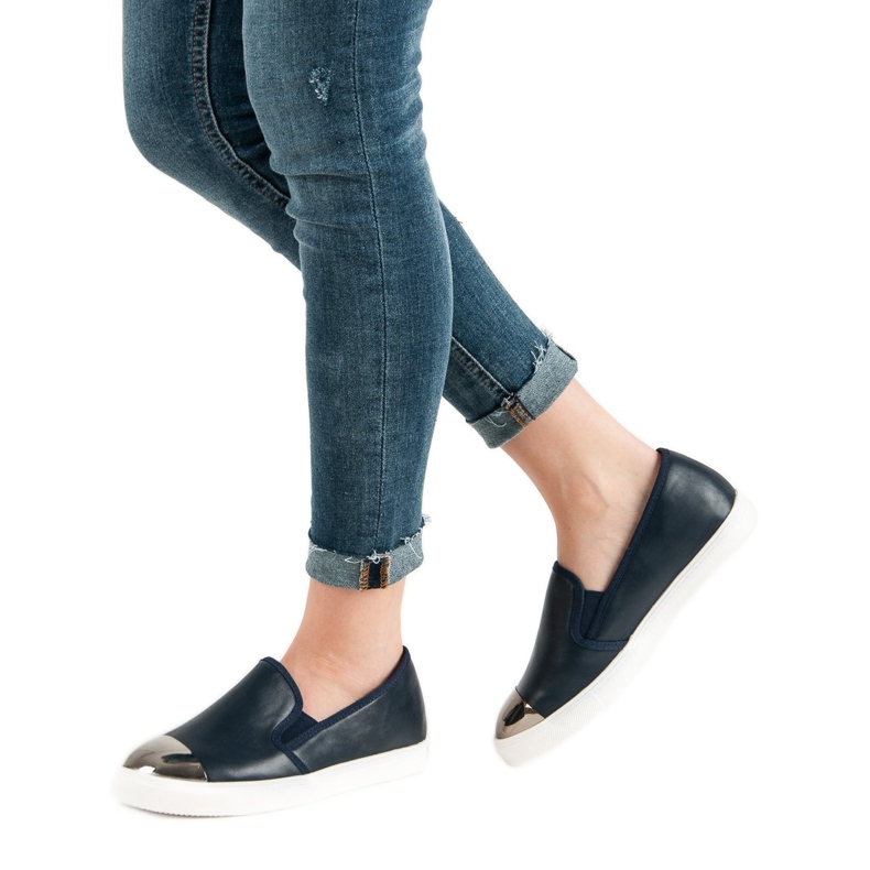 Queen Bee Elegantní slipy modrý 1