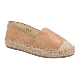 Small Swan Semišové espadrilky hnědý 1