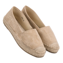 Small Swan Semišové espadrilky hnědý 1