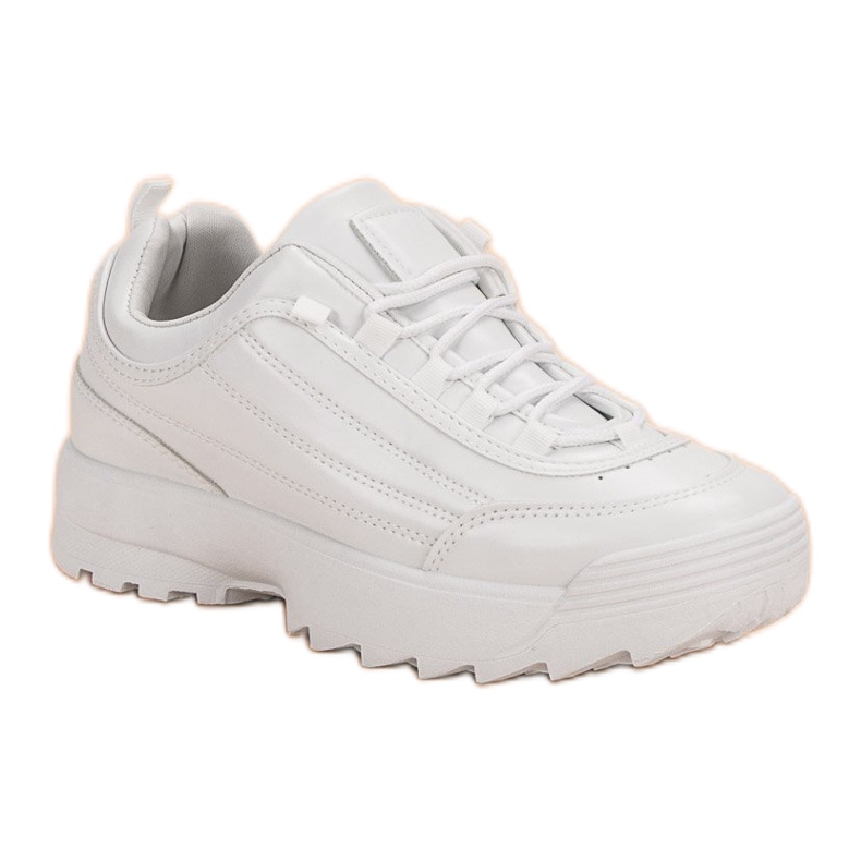 Tenisky Na Platformě bílý 2