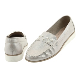 Sergio Leone Dámské perly perel perleťové béžové bílý 4