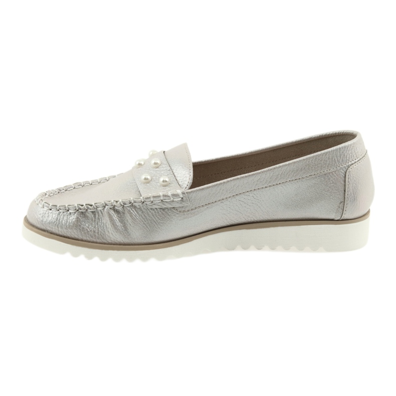 Sergio Leone Dámské perly perel perleťové béžové bílý 2