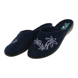 Dámské pantofle Adanex 23931 námořnická modrá 3