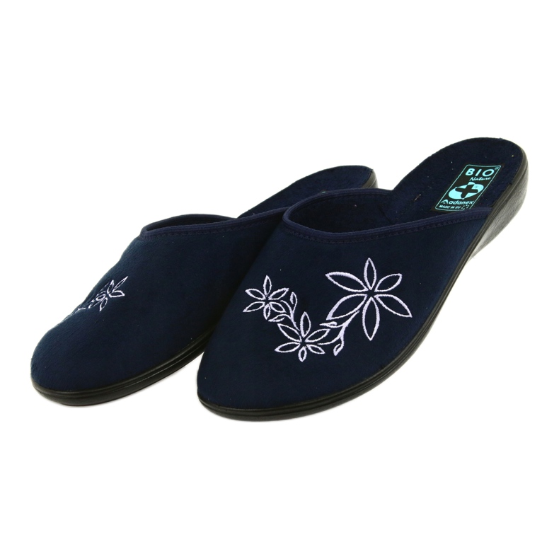 Dámské pantofle Adanex 23931 námořnická modrá 3 Dámské pantofle Adanex 23931 námořnická modrá 3