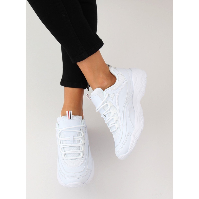 Bílé sportovní boty YD05P-2 White bílý 2