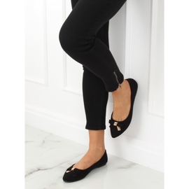 Černé dámské balerínky JM3550J Negro černý 1