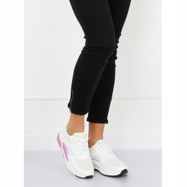 Bílá LV73P Bílá sportovní obuv bílý 2 Bílá LV73P Bílá sportovní obuv bílý 2