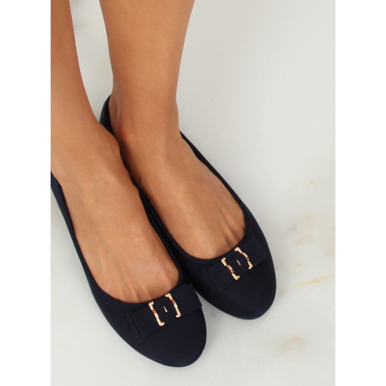 Dámské tmavě modré balerínky JM3553J Azul Marino námořnická modrá 1