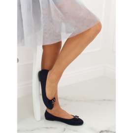 Dámské tmavě modré balerínky JM3553J Azul Marino námořnická modrá 2