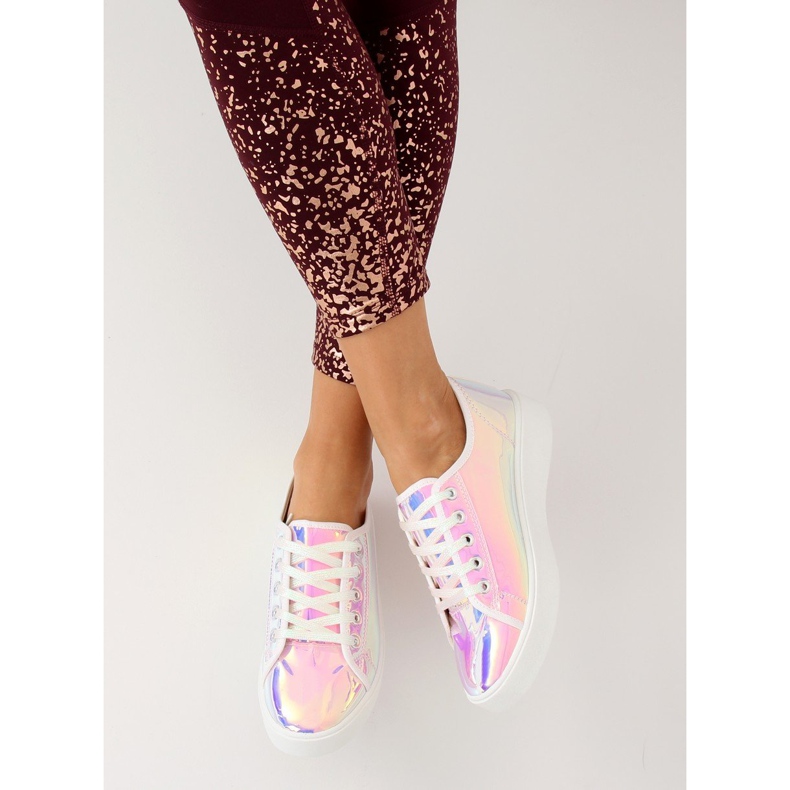 Růžové benzínové tenisky FZ09 růžový 2