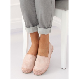 Espadrilky, semišová růžová AF40 růžová růžový 2 Espadrilky, semišová růžová AF40 růžová růžový 2