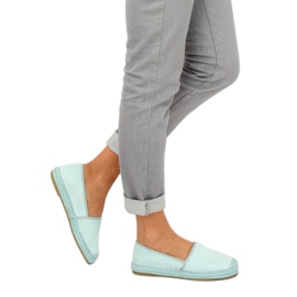 Espadrilky, semišová máta AF40 LT.ZELENÁ zelený vícebarevný 2