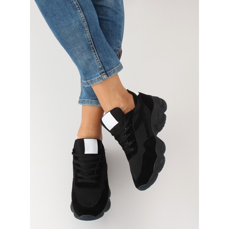 Černá sportovní obuv E-102 Černá 2
