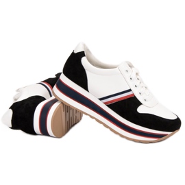 Seastar Módní tenisky bílý černý vícebarevný 2