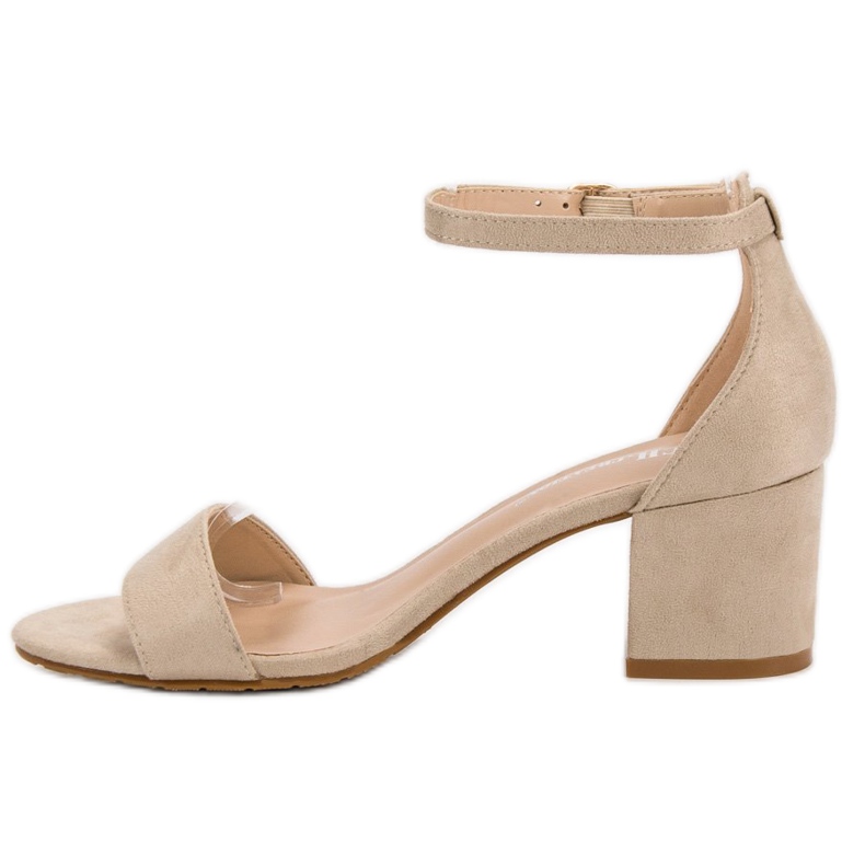 Ch. Creation Klasické sandály na baru hnědý 1 Ch. Creation Klasické sandály na baru hnědý 1