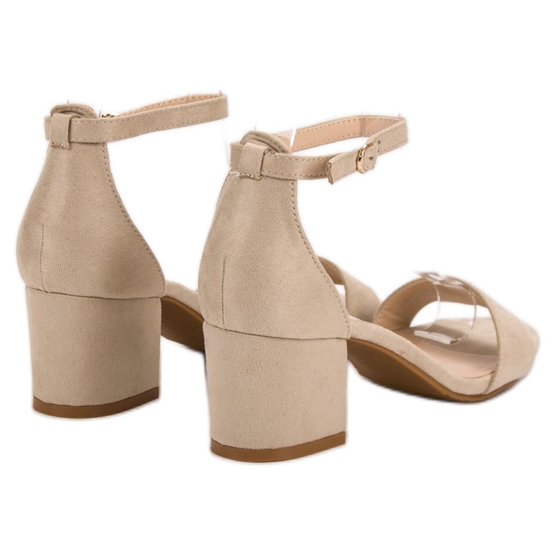 Ch. Creation Klasické sandály na baru hnědý 2